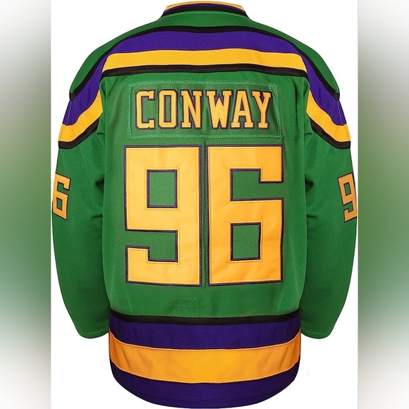 New Mighty Ducks Conway Hockey Jersey Authentic Multiple Sizes - Picture 7 of 12